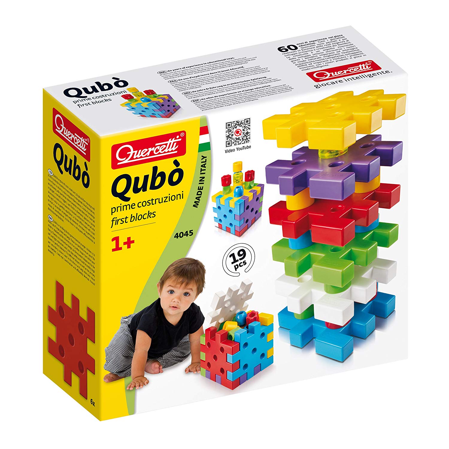 Quercetti Prime Construction Qubo Box
