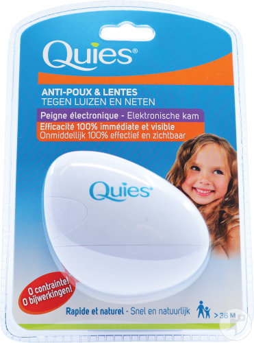 Quies Electronic comb against lice and nits 1 piece