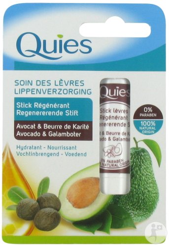 Quies Lip Care Regenerating Lip Care Stick Avocado and Shea Butter 4.5g