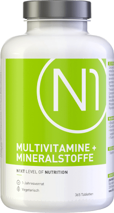 Tablets Multivitamine + minerals 365 st, 525.6 g