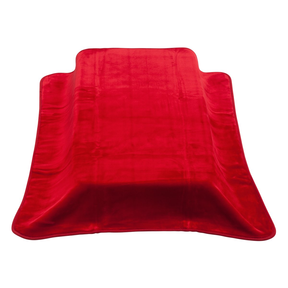Cambrass 37979 Raschel Be Solid Rojo Blanket 110 x 140 cm Red