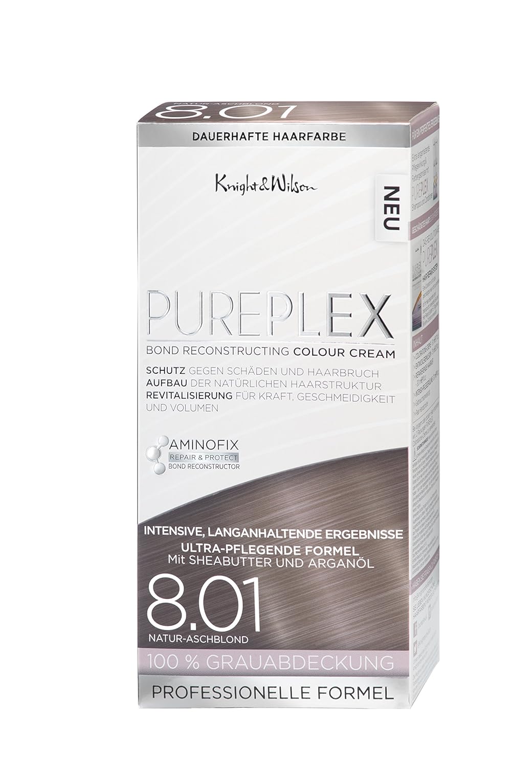 Pureplex Bond Reconstructing Color Cream Intensive, Long-Lasting Results 1 Pack (1 x 75 ml, 1 x 50 ml, 2 x 30 ml)