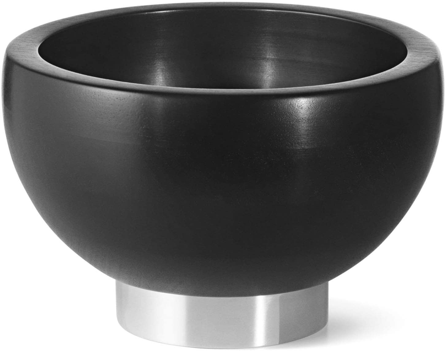 Georg Jensen Soeren Bowl Diameter 27.5 Cm Wood Stainless Steel
