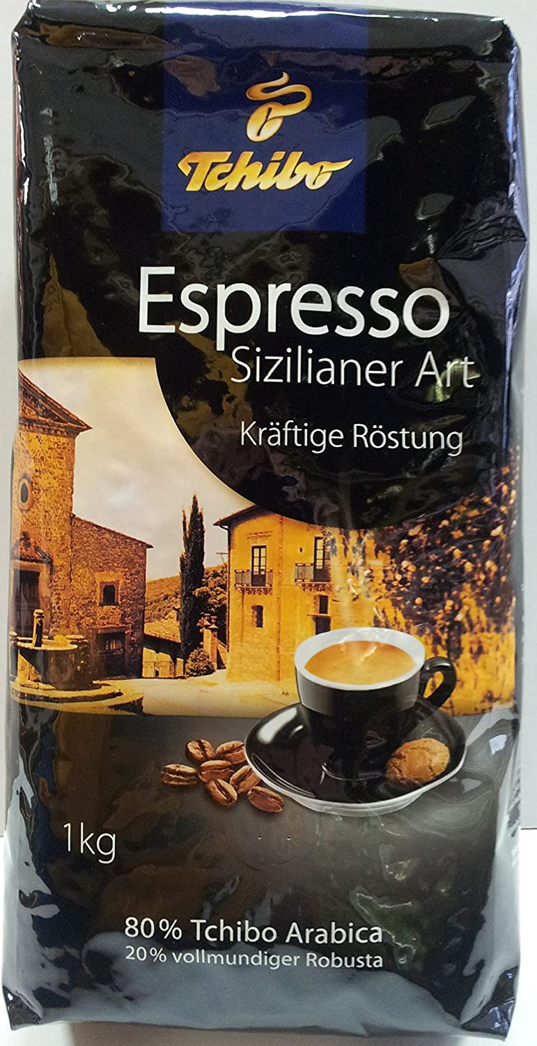 Tchibo Espresso Sizilianer Art - Kaffeebohnen ( 1 kg )