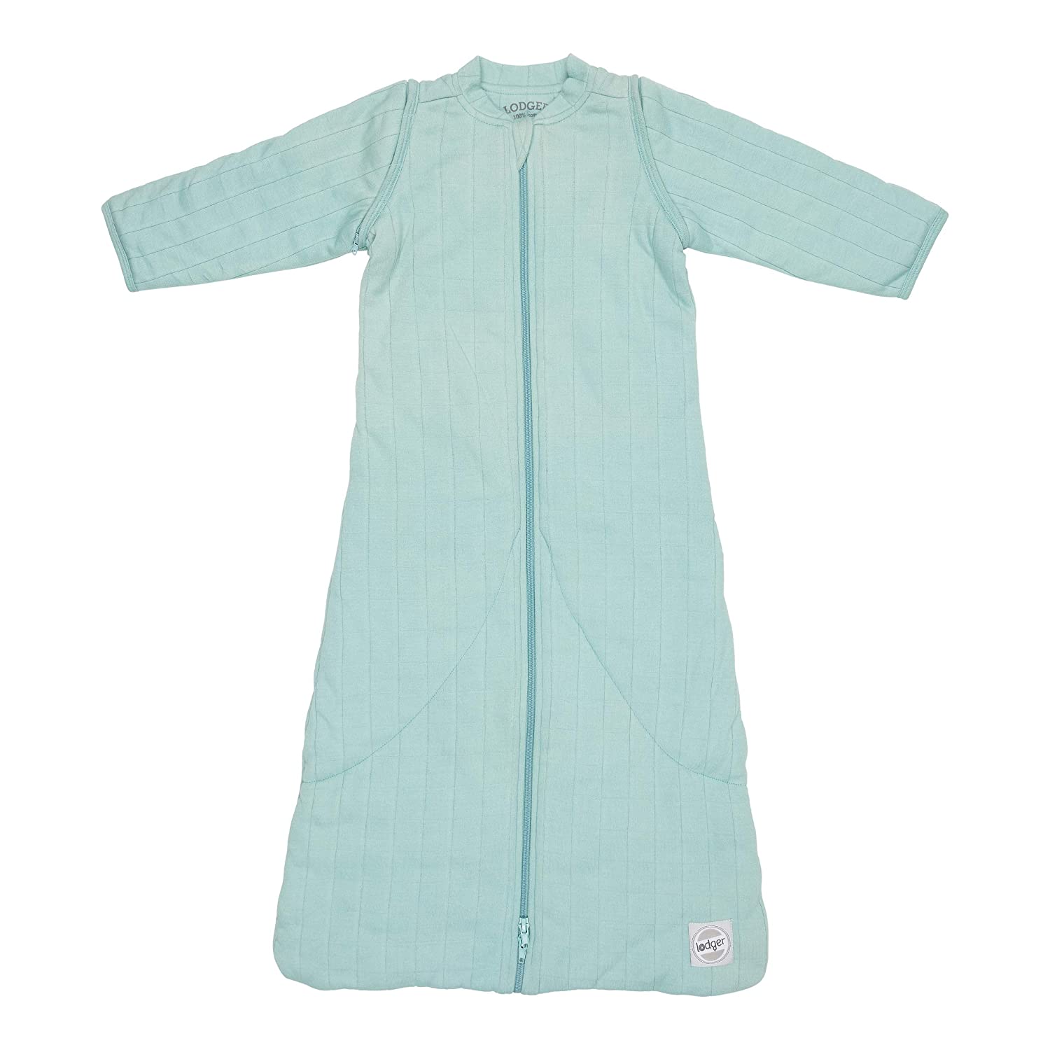 Lodger Sleeping Bag 4 Months Removable Sleeves 68/80 Green
