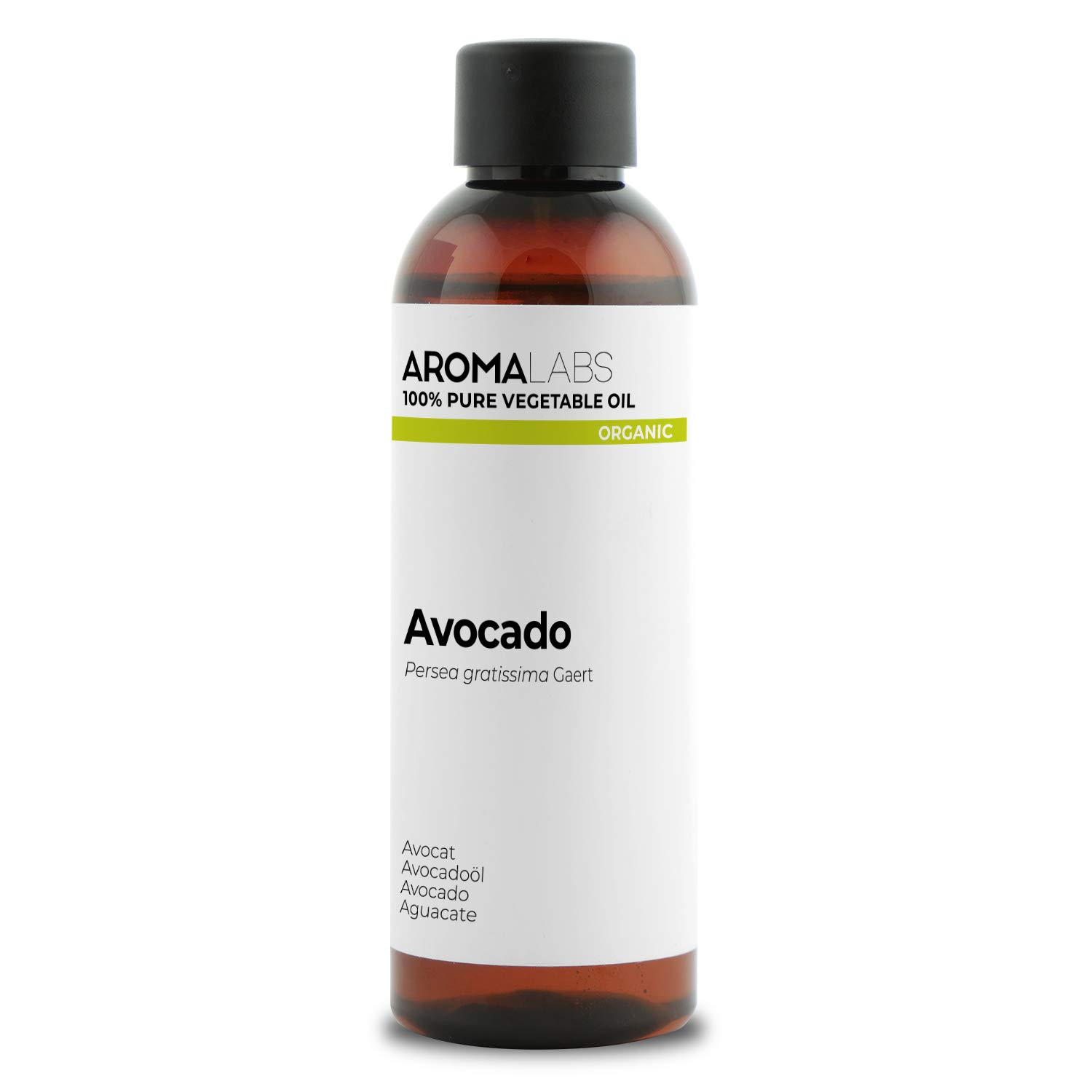 Aroma Labs Organic Avocado Plant Oil 100 ml 100% Pure, Natural, Cold Pressed and AB Certified