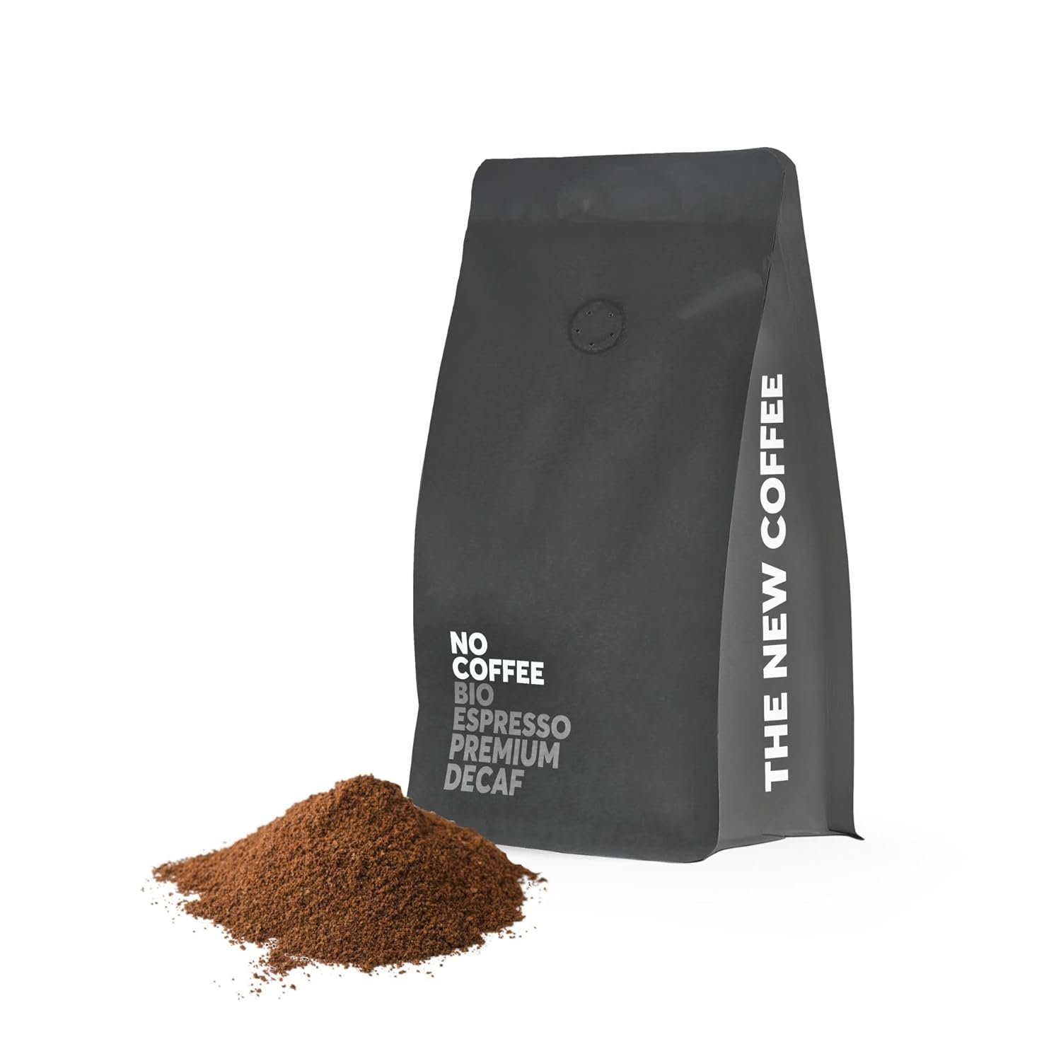 No Coffee® - Premium Organic Espresso Decaffeinated Ground (250 g) | Finally a Decaf Coffee that Tastes | Ground with Water Decaffeinated Espresso | Caffeinated coffee