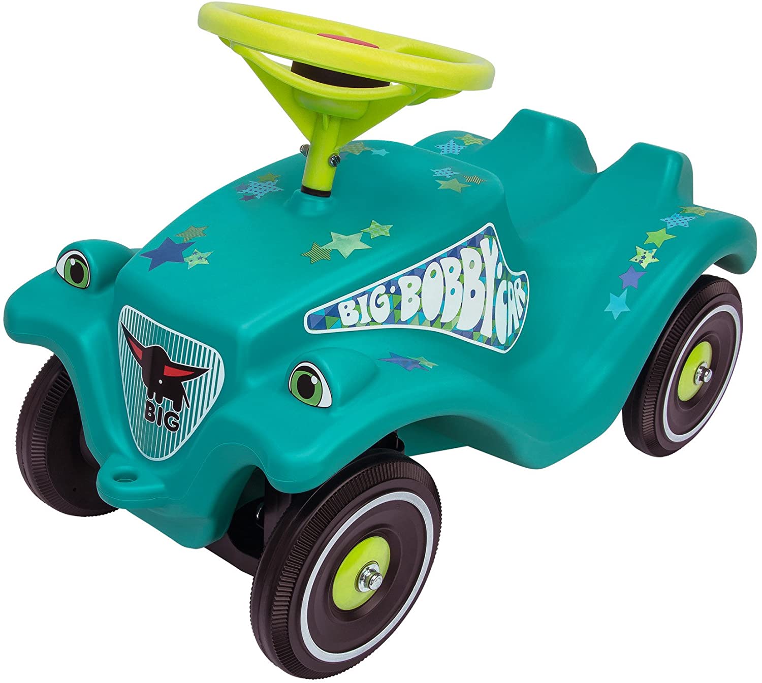 Big Spielwarenfabrik Kids Ride-On Car, Single, Turquoise