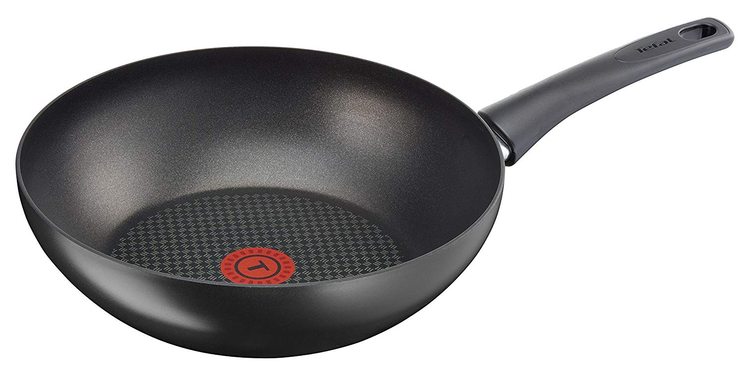 Tefal Chef Delight Frying Pan With Thermo-Spot Heat Indicator, Black, 28 Cm