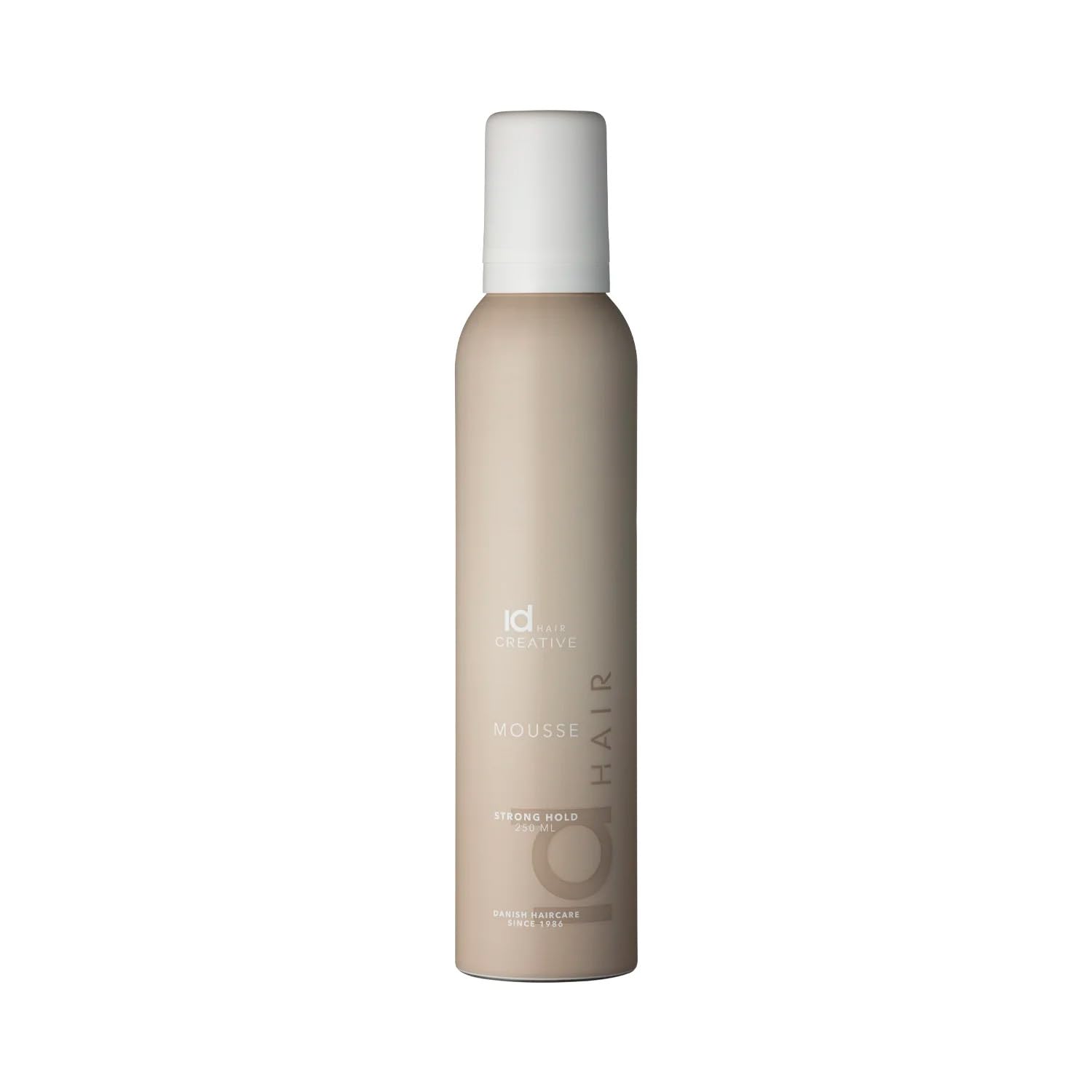 IdHAIR Creative Mousse - Strong Volume and Hold, Vegan, Suitable for Curly Girl, 250 ml