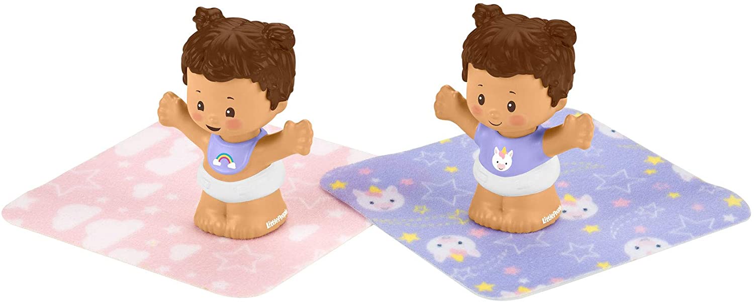 Fisher-Price Mattel - Gky44 Little People - Snuggle Twins - Unicorn Twins -