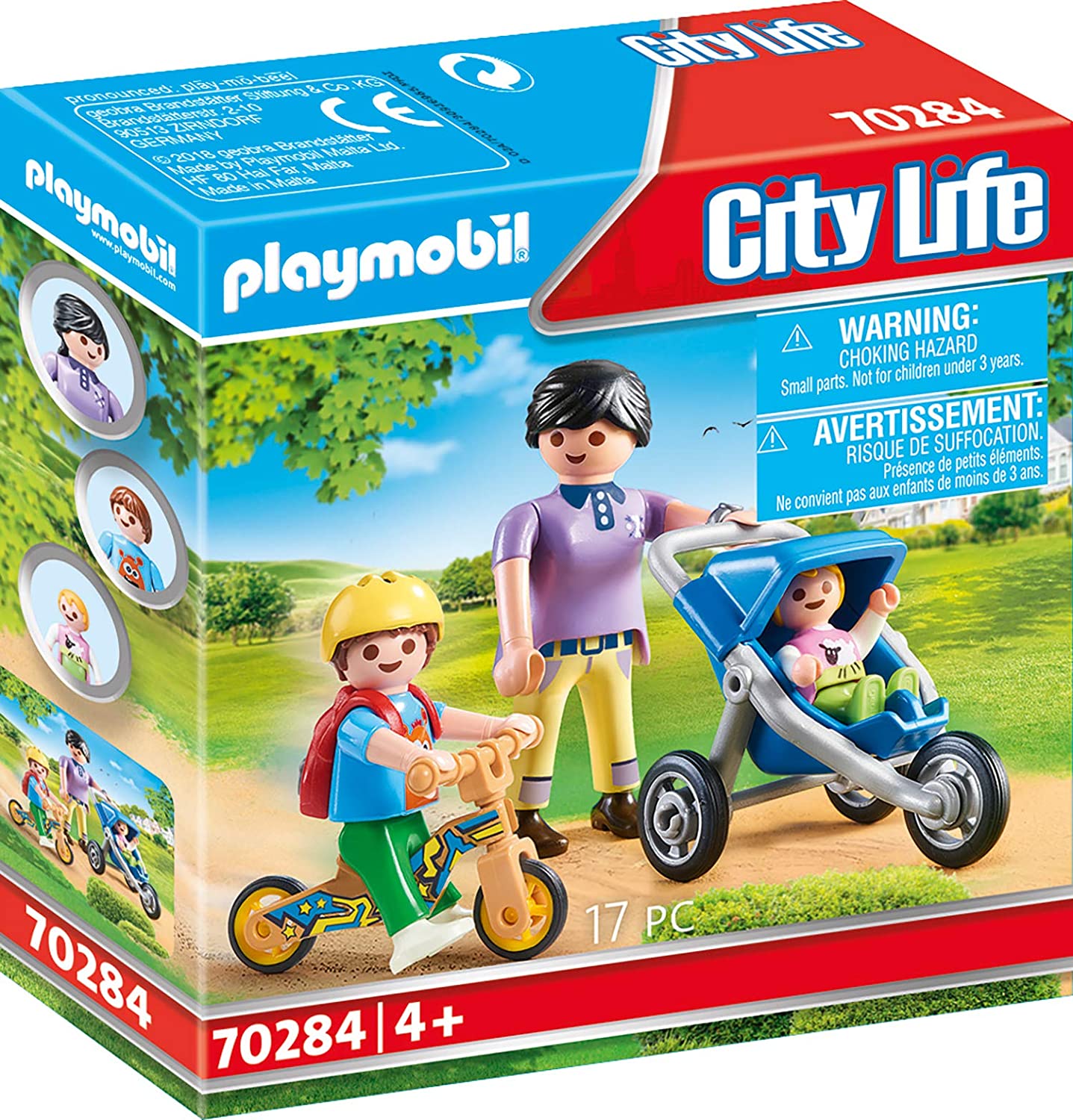 Playmobil Figures 70284 Mum With Children, 4 Years And Up