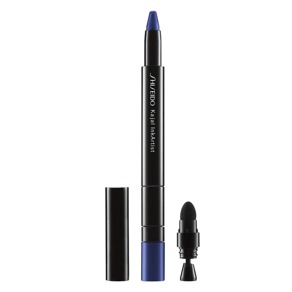 Shiseido Kajal InkArtist Shadow Liner, Brown, 08 Gunjo Blue, 1 x 0.8 g