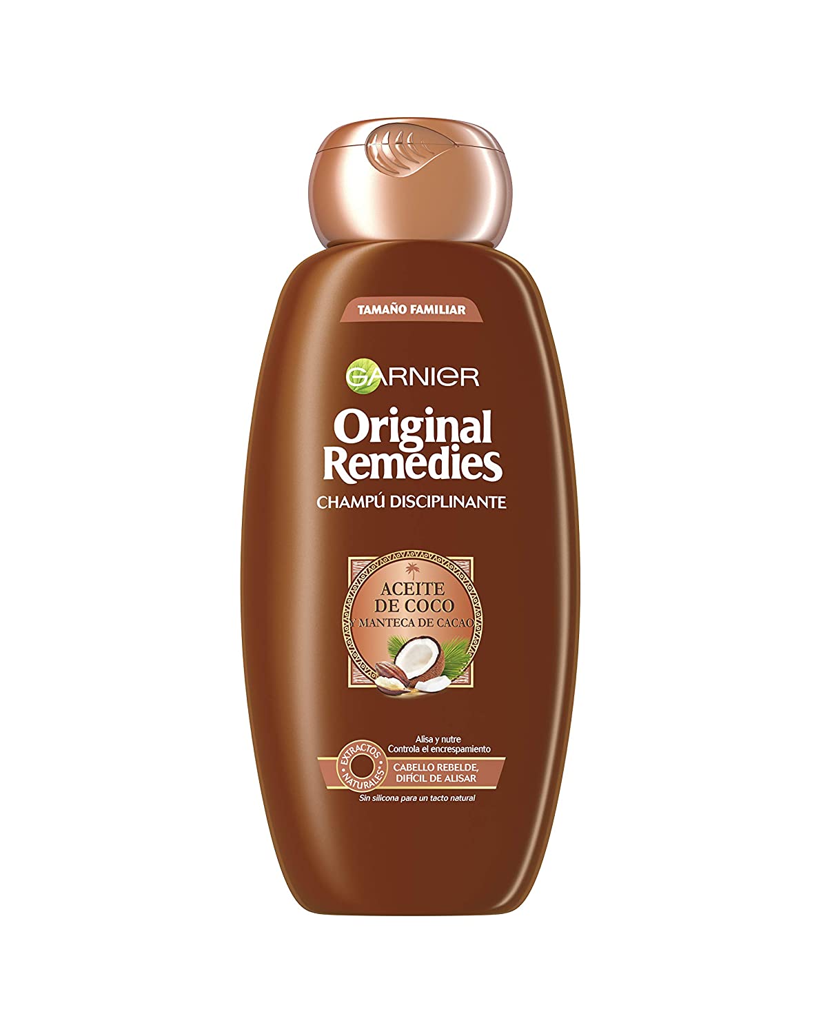 Garnier Original Remedies Coconut Oil and Cocoa Butter Shampoo for Rebelde and Difficult to Smooth Hair 300ml