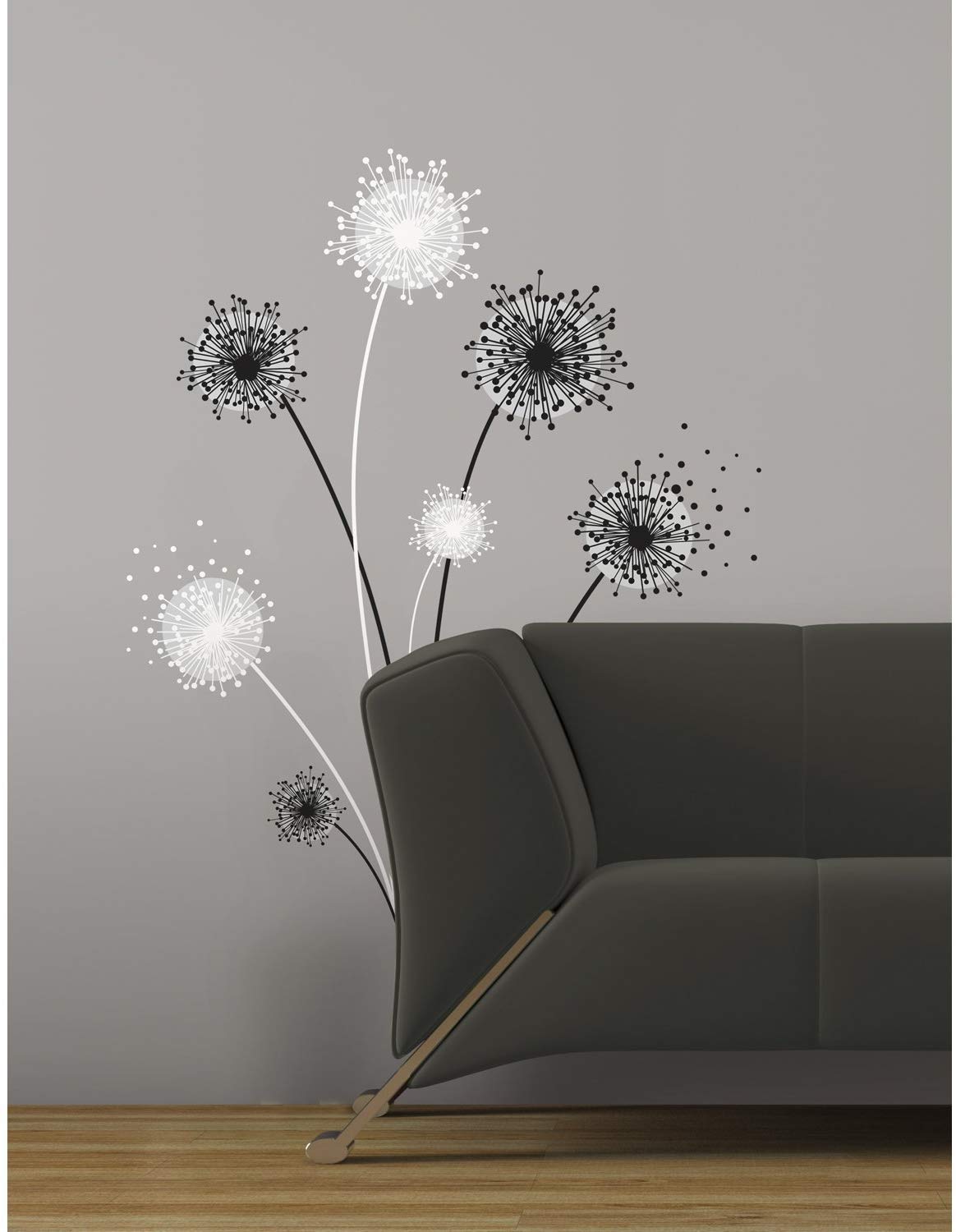 Roommates Repositionable Wall Stickers Graphic Dandelion