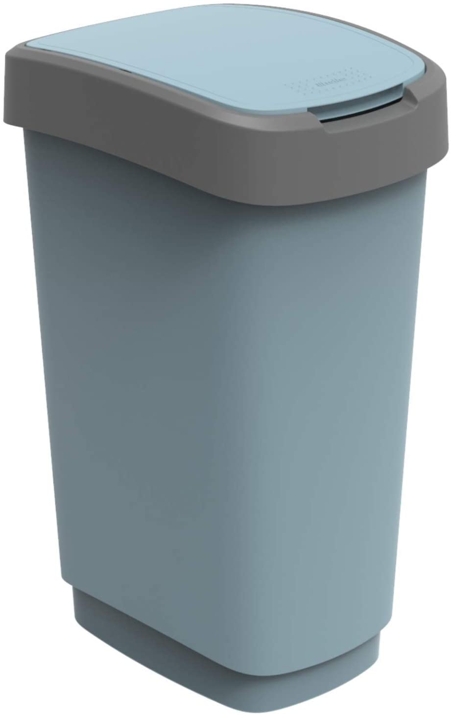 Rotho Twist Bin Plastic (PP) Black / Anthracite 50 Litres (40.1 x 29.8 x 60.2 cm)