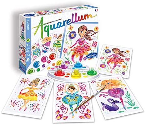 Sentosphere 3906509 Aquarellum Junior, Painting Set For Children, Ballerina
