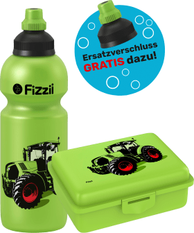 Fizzii Set lunchbox and bottle of kiwi, 1 pc