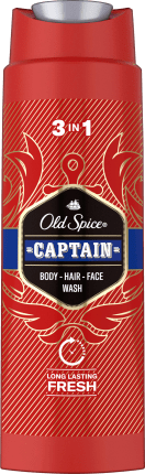 Shower gel Captain 3in1, 250 ml