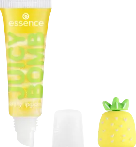essence Lip gloss Juicy Bomb Shiny 001 Pineapple Paradise, 10 ml