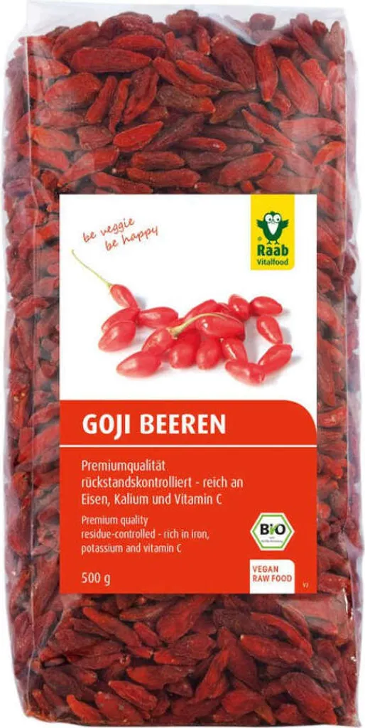 Raab Vitalfood Goji Beeren -- 500g