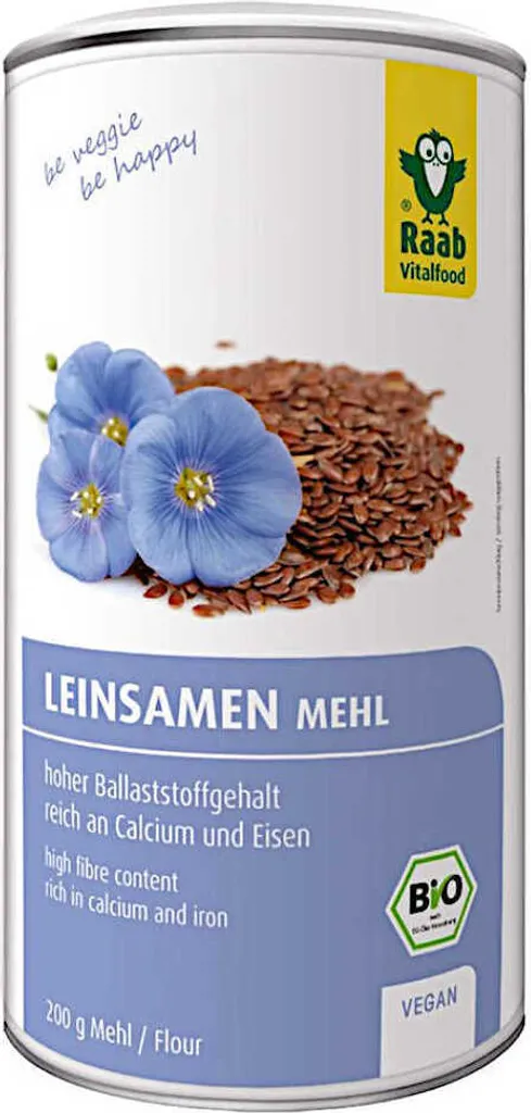 Raab Vitalfood Flaxseed Flour -- 200g