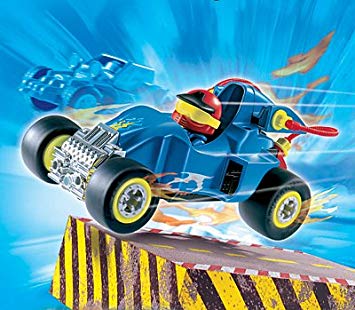 Playmobil Racing Car Blue
