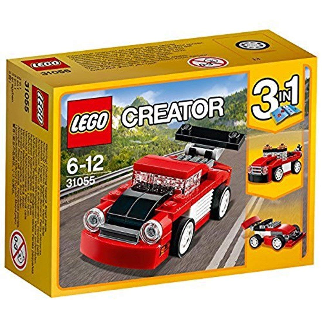 Lego Racing Car Red
