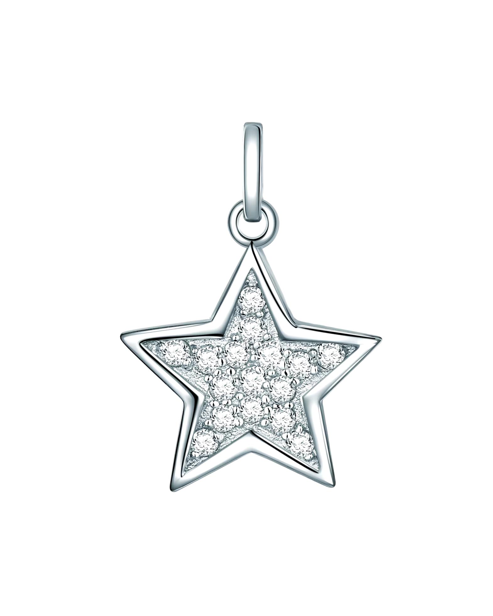 Rafaela Donata jewelry pendant pendant star sterling silver zirconia in silver