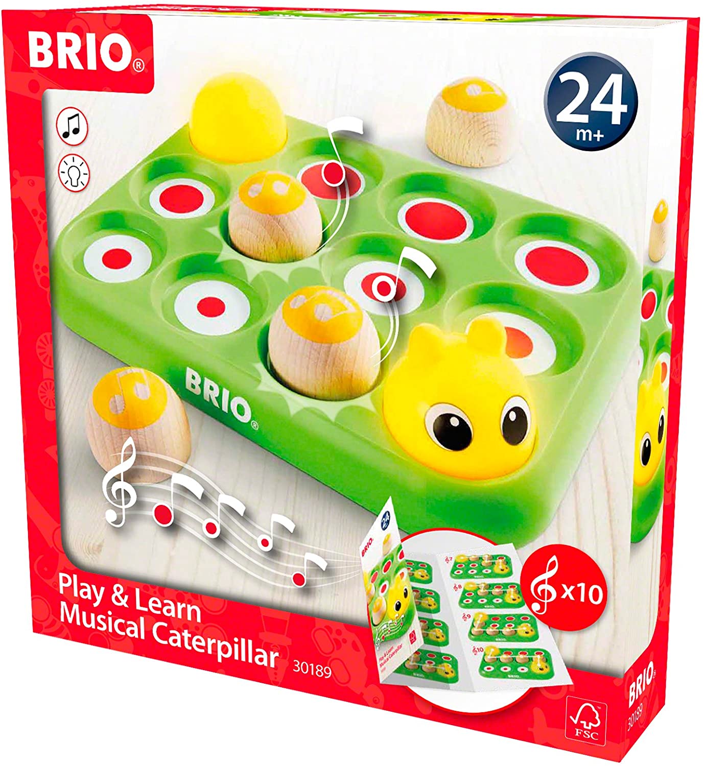 Brio 30189 - Music Game Caterpillar