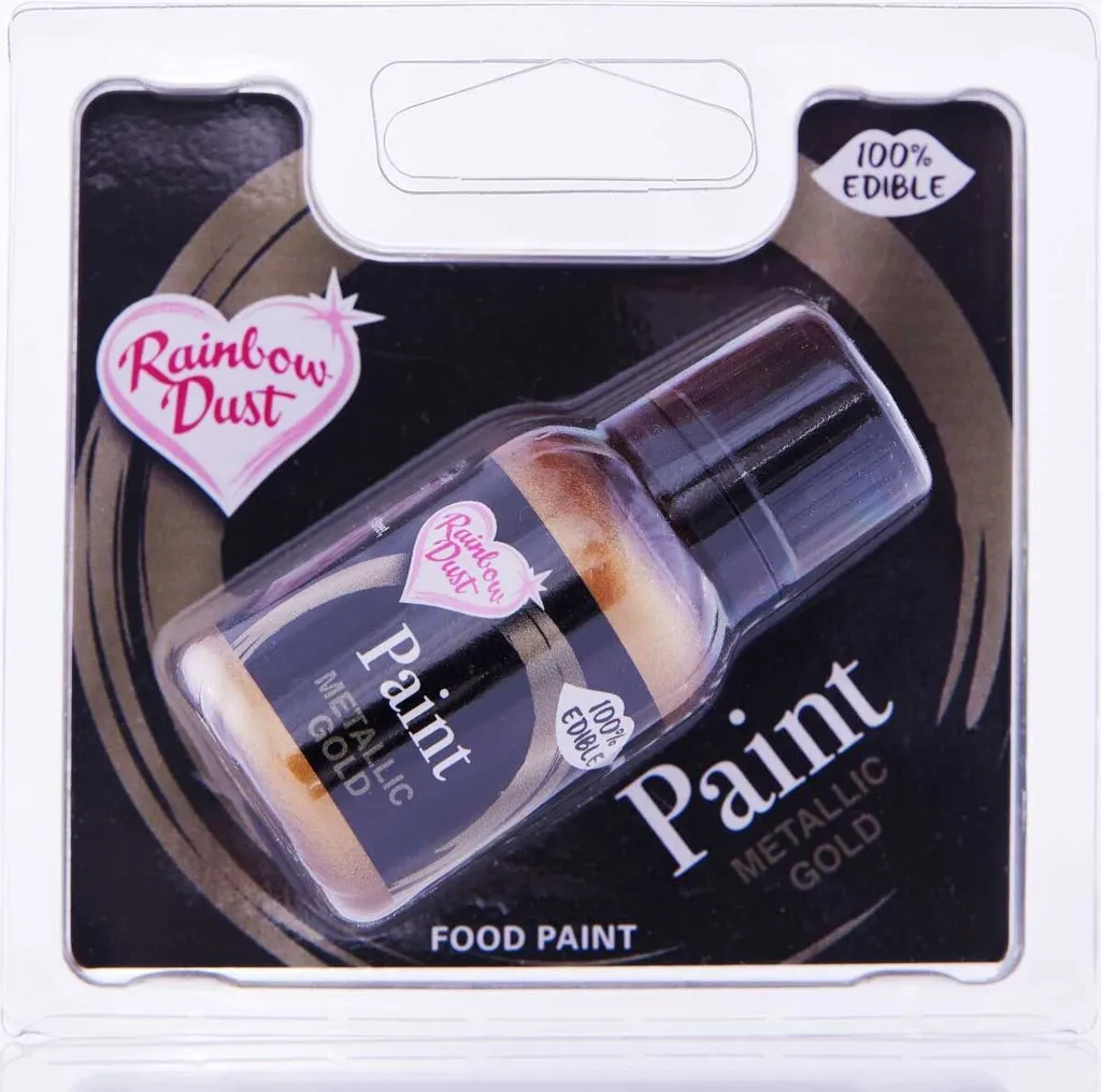 Rainbow Dust Metallic Food Coloring Gold 24 g
