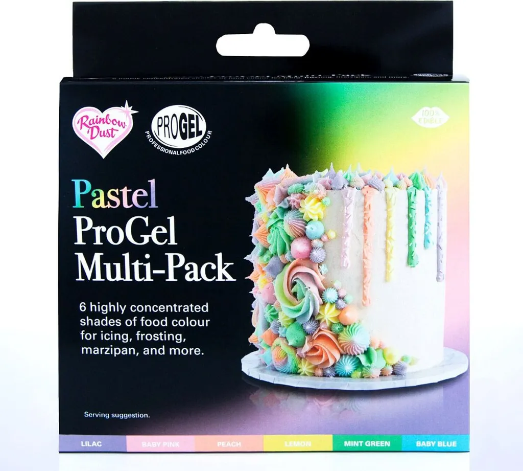 Rainbow Dust ProGel® Multi Pack PASTEL 6x25 ml