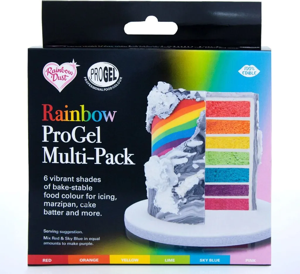 Rainbow Dust ProGel® Multi Pack RAINBOW 6x25 ml