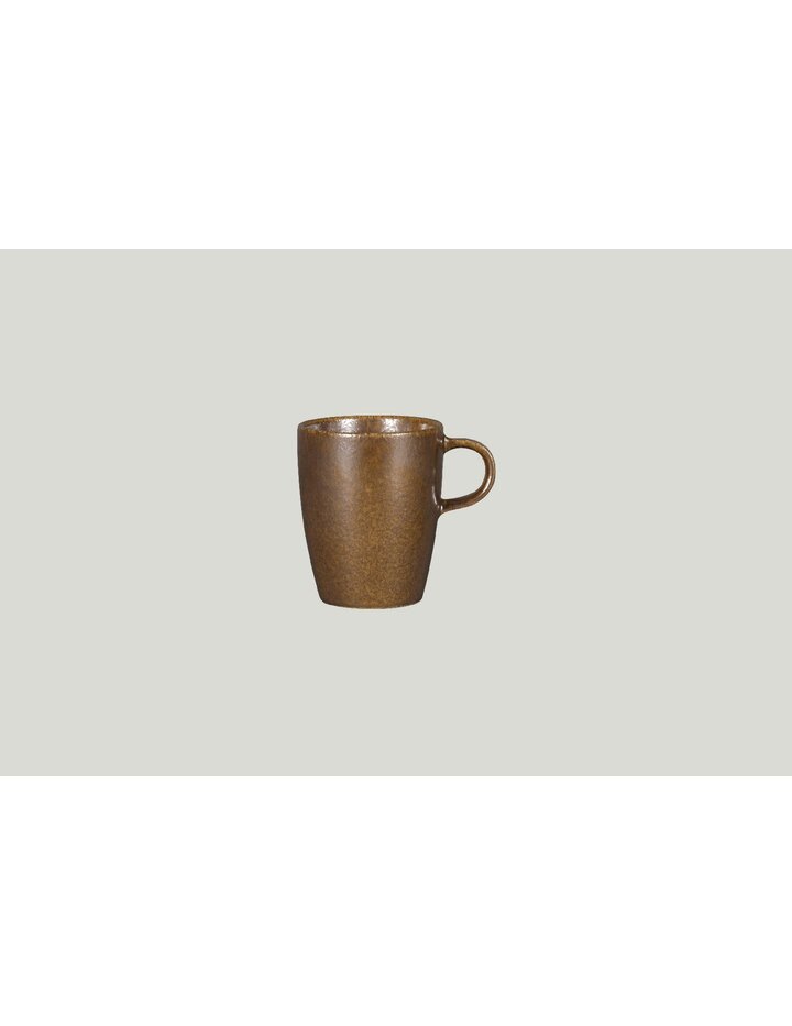 Rak Ease Coffee Cup-Rust-Rust D 7.3 Cm / H 9.2 Cm / C 23 Cl-Set Of 12