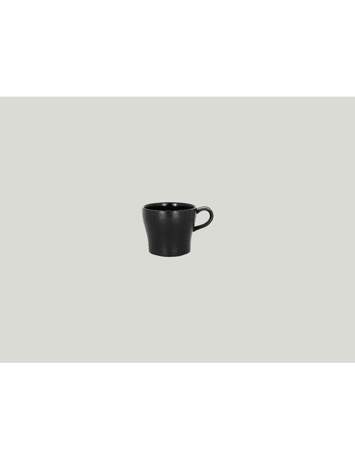 Rak Neofusion Coffee Cup - Volcano-Black D 8Cm / H 7.3 Cm / C 20Cl / - Set