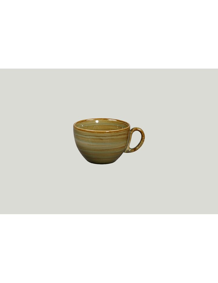 Rak Spot Coffee Cup-Emerald-Emerald D 10 Cm / H 6.5 Cm / C 28 Cl - Set Of 1