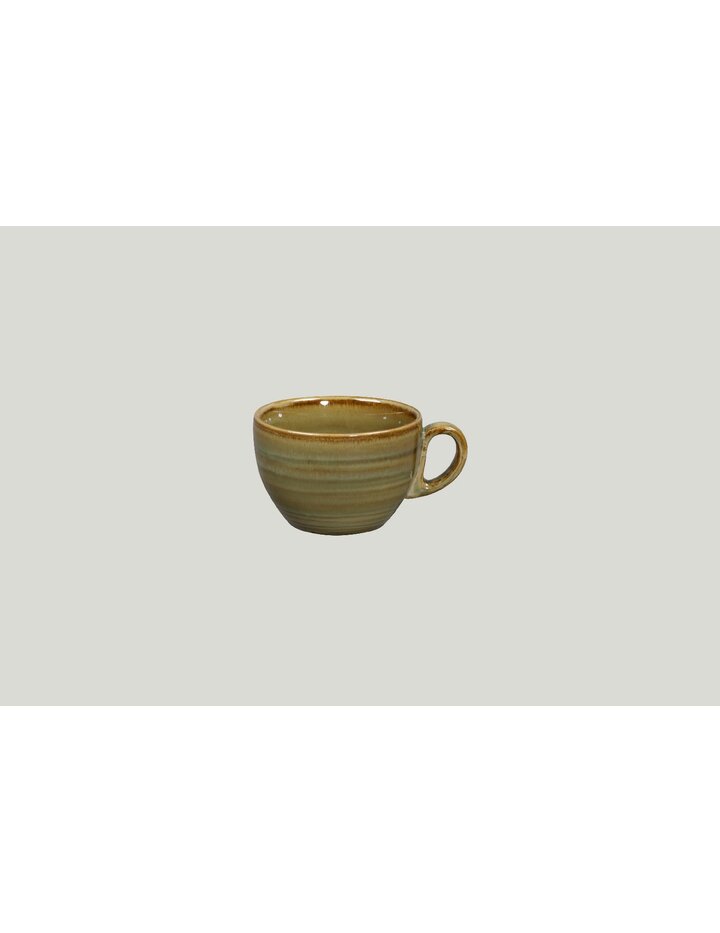 Rak Spot Coffee Cup-Emerald-Emerald D 9 Cm / H 6.1 Cm / C 23 Cl - Set Of 12