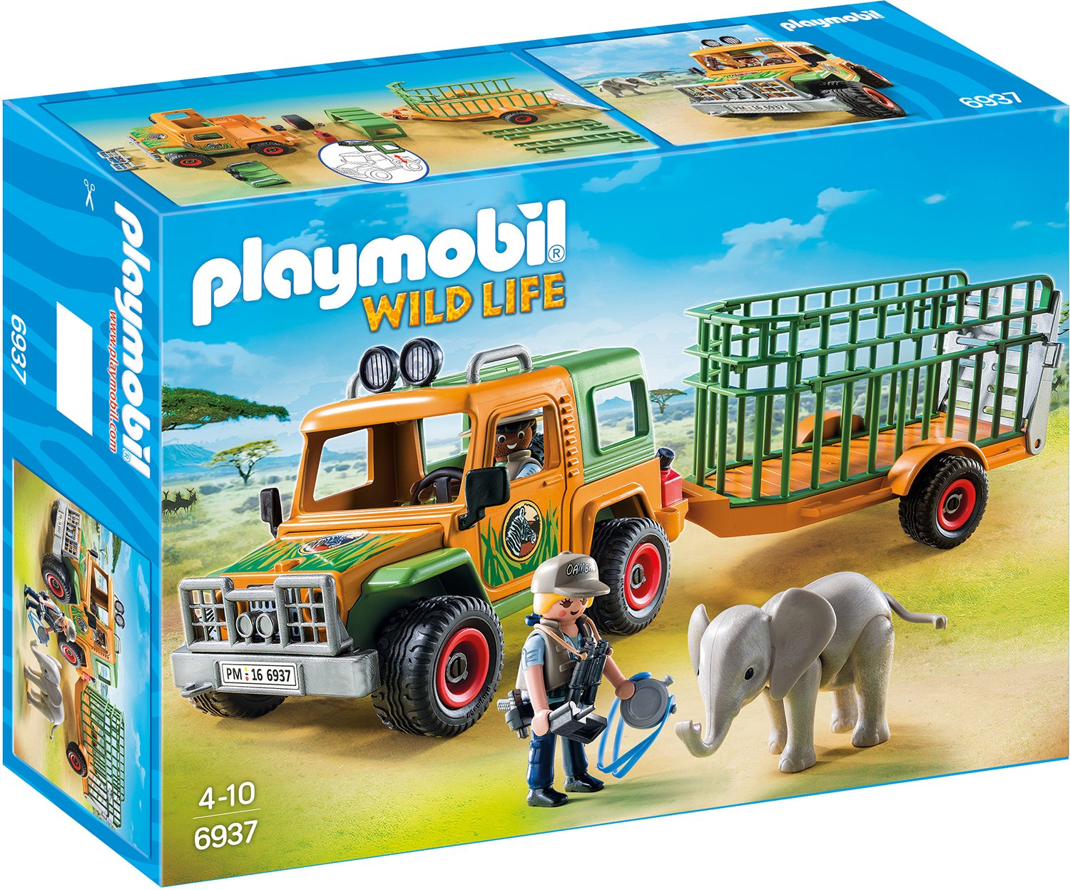 Playmobil Rangers Truck With Elephant