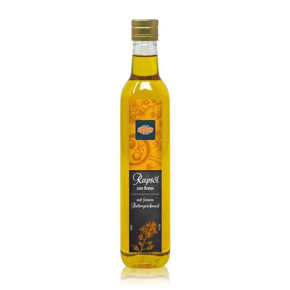 Rapeseed frying oil with butter flavor