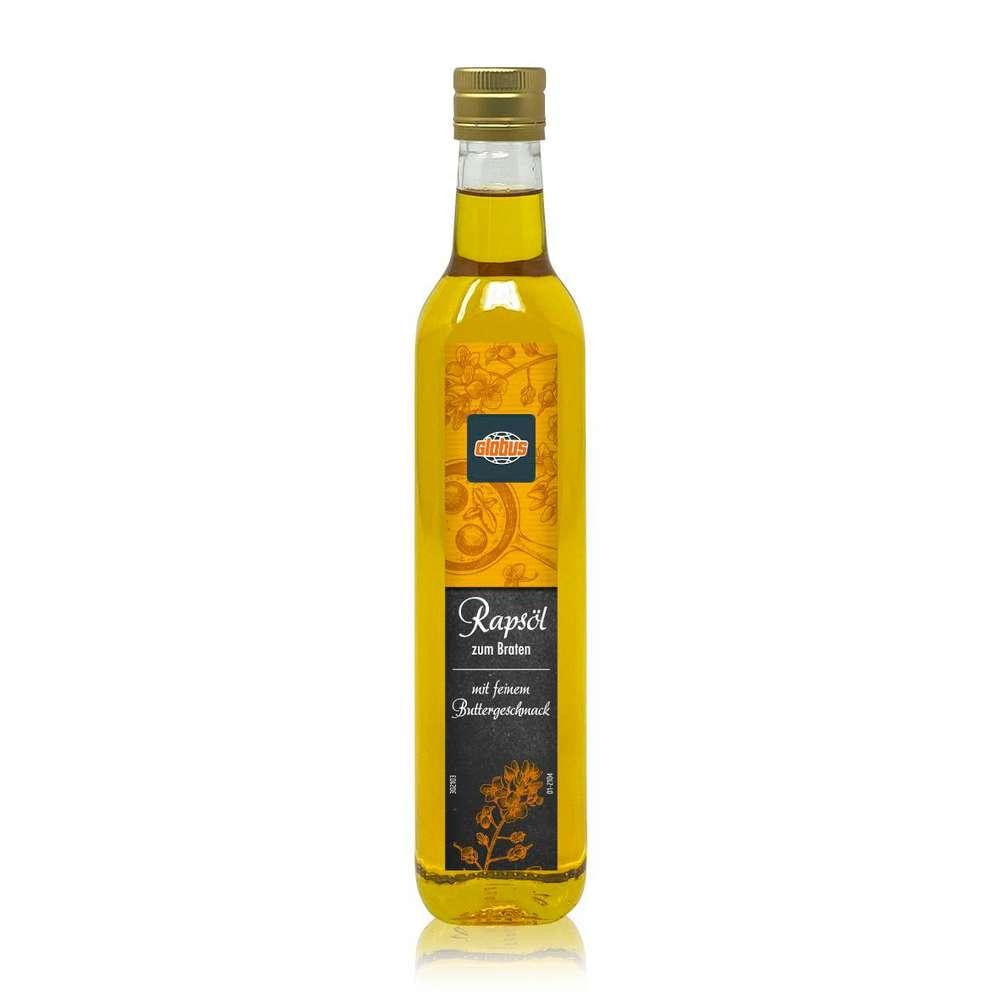 Rapeseed frying oil with butter flavor