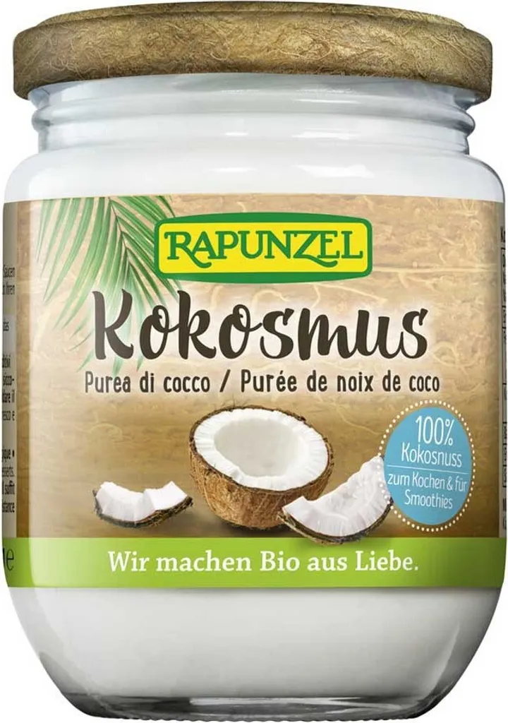 Rapunzel 305557, Kokosöl, Glasflasche, Backen, 702 kcal, 68,5 g, 7,2 g