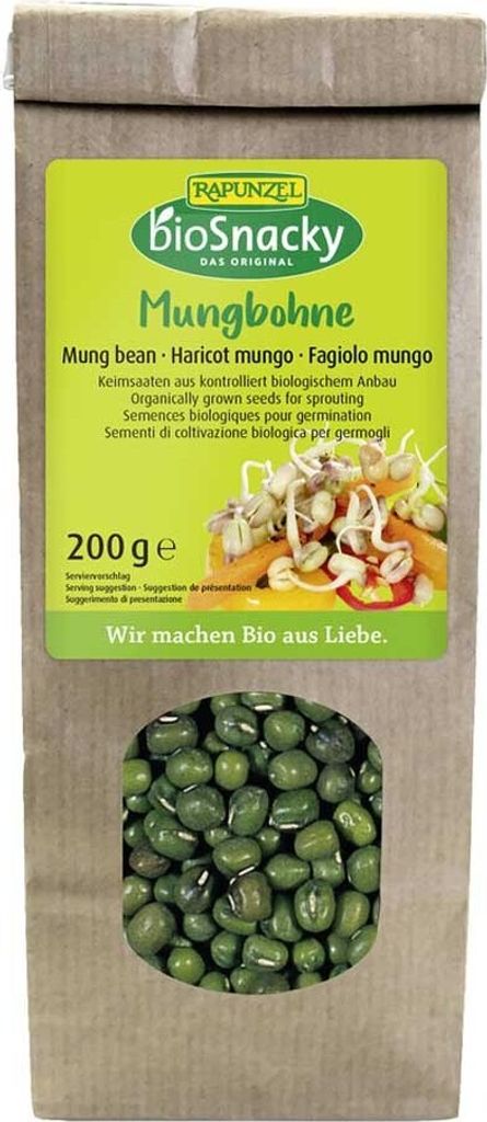 Rapunzel - organicSnacky mung bean - 200g