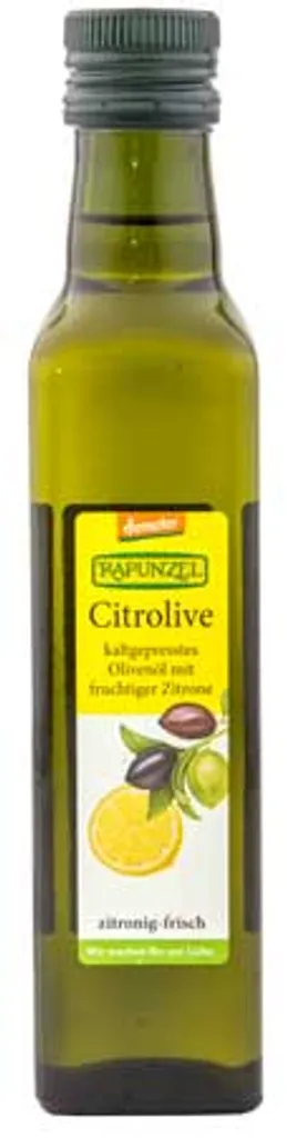 Rapunzel Citrolive, Olivenöl mit Zitrone, Demeter  250ml