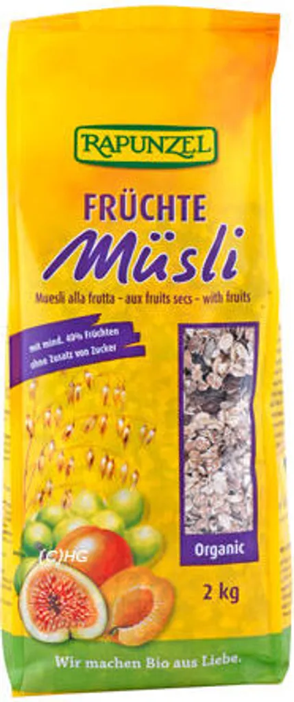 Rapunzel Früchte Müsli 2kg