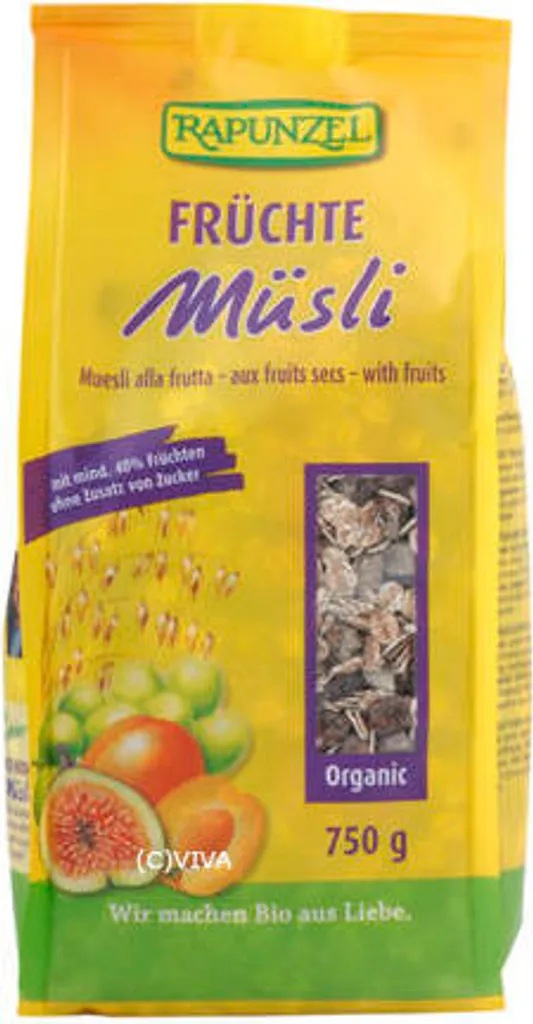 Rapunzel Früchte Müsli750g