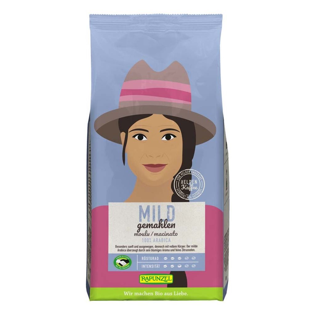 Rapunzel - Hero Coffee Mild, ground - 500g