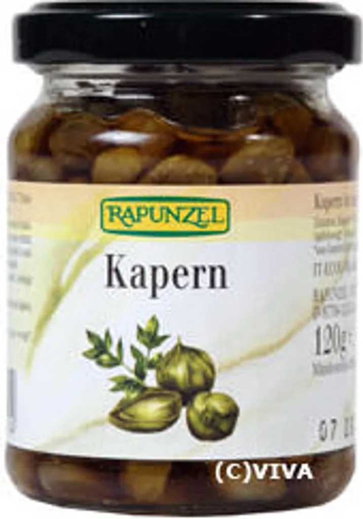 Rapunzel Capers in Olive Oil 120g