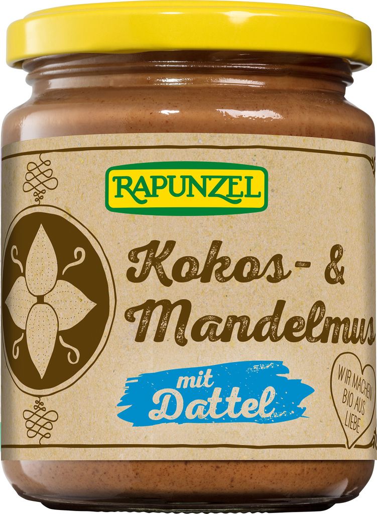 Rapunzel Kokos- & Mandelmus mit Dattel (250g)