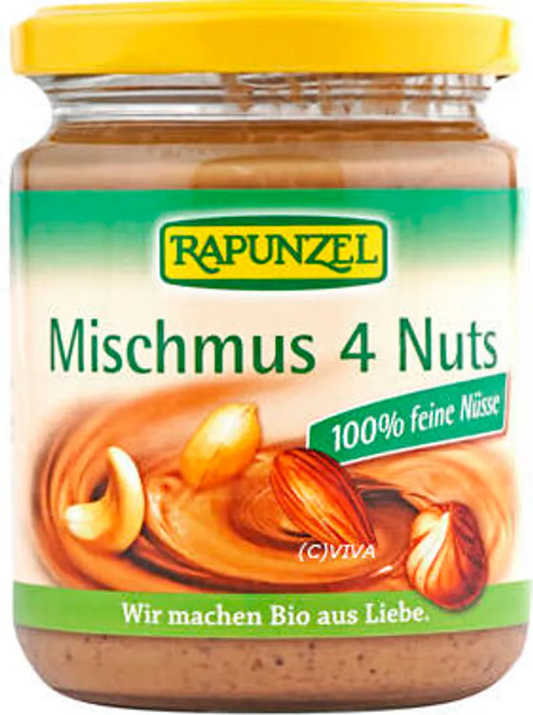 Rapunzel Mischmus 4 Nuts,(250g)