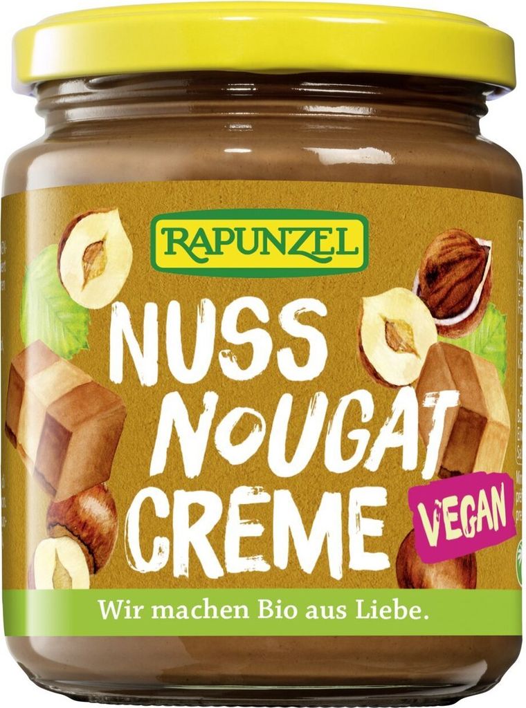 Rapunzel Nuss-Nougat-Creme vegan, (2x250g)